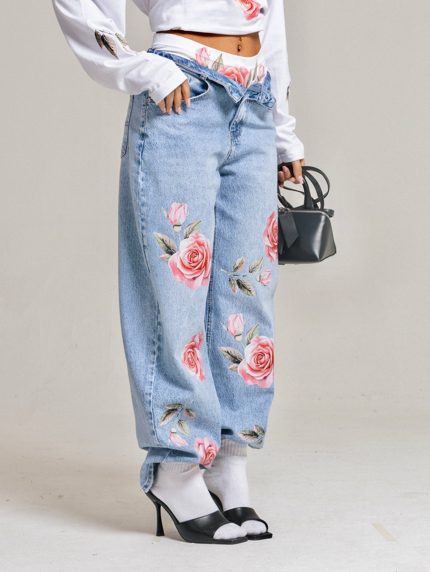 Ballon “rose denim