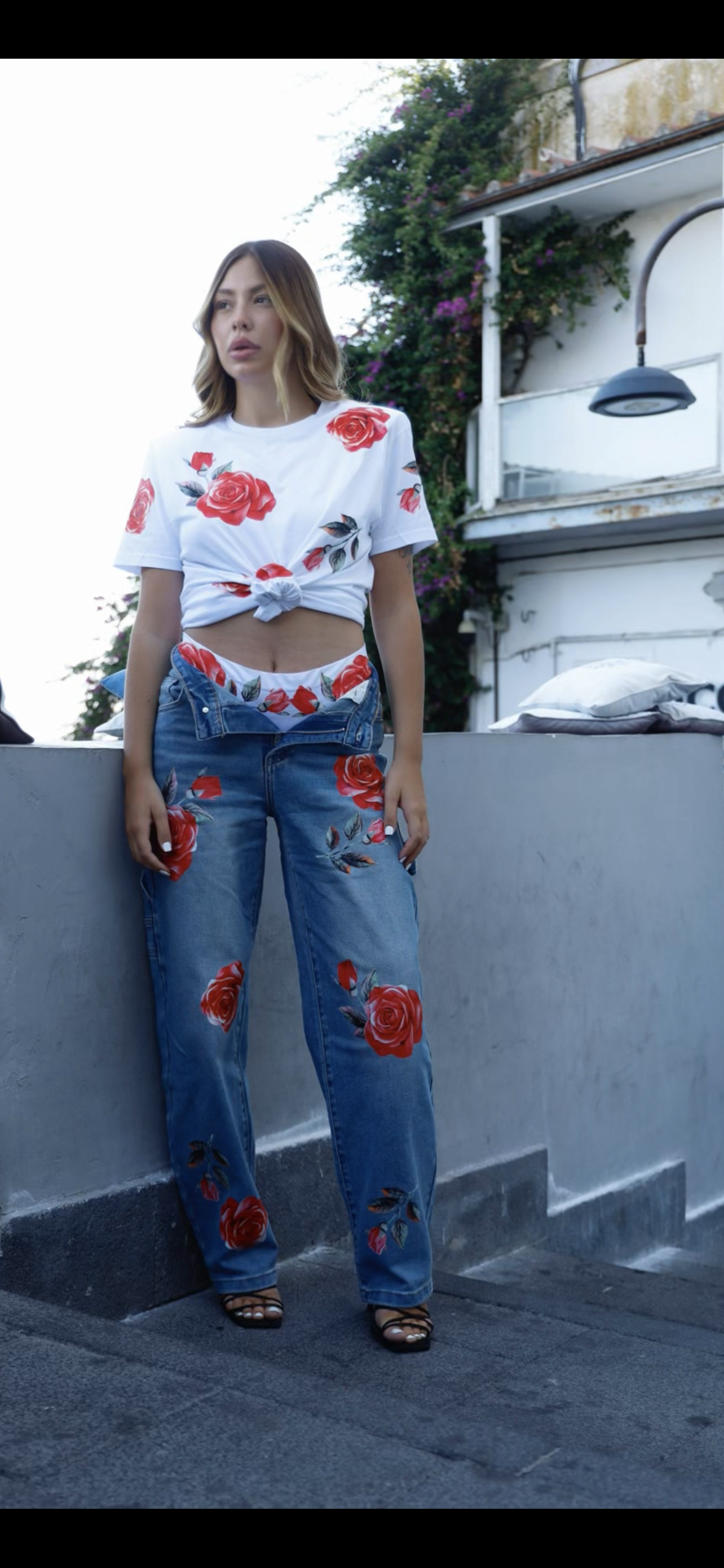 Ballon “rose denim