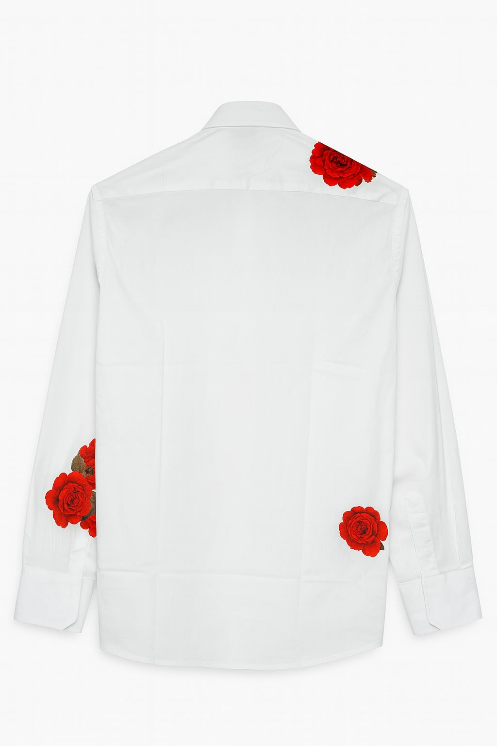 Camicia popeline con stampa3D