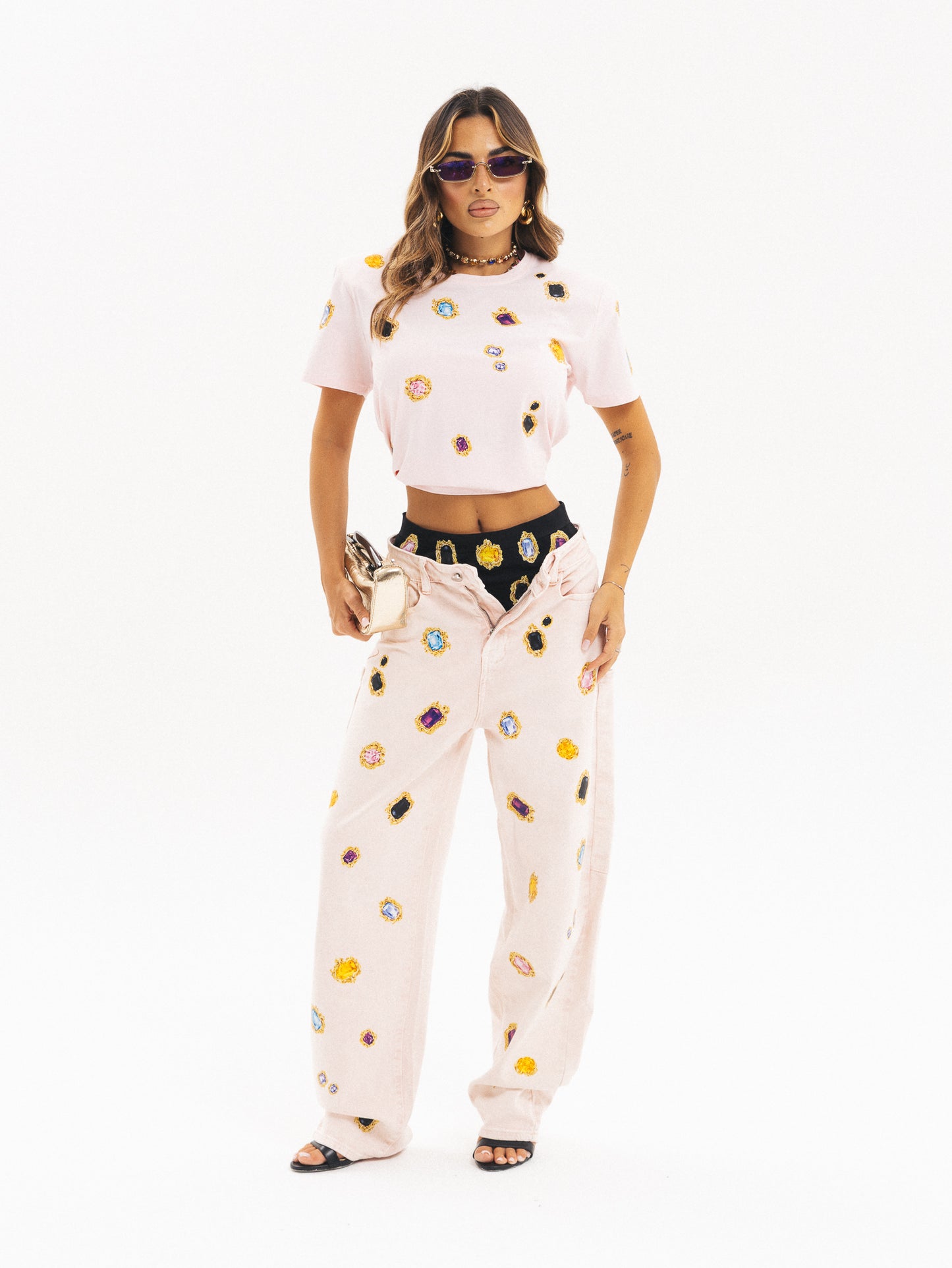 T-shirt bijoux allprint