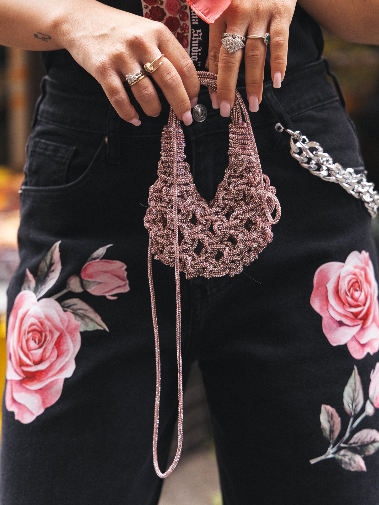 Ballon “rose black