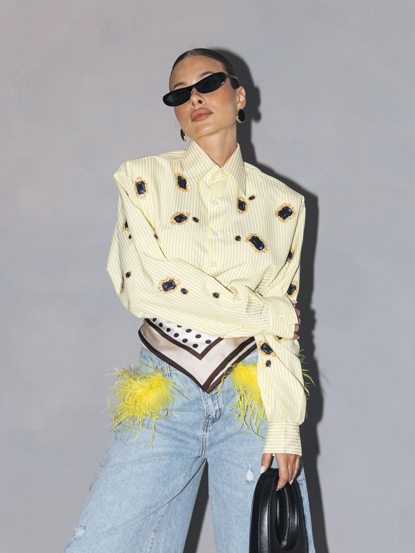 Camicia righe Divine Attitude