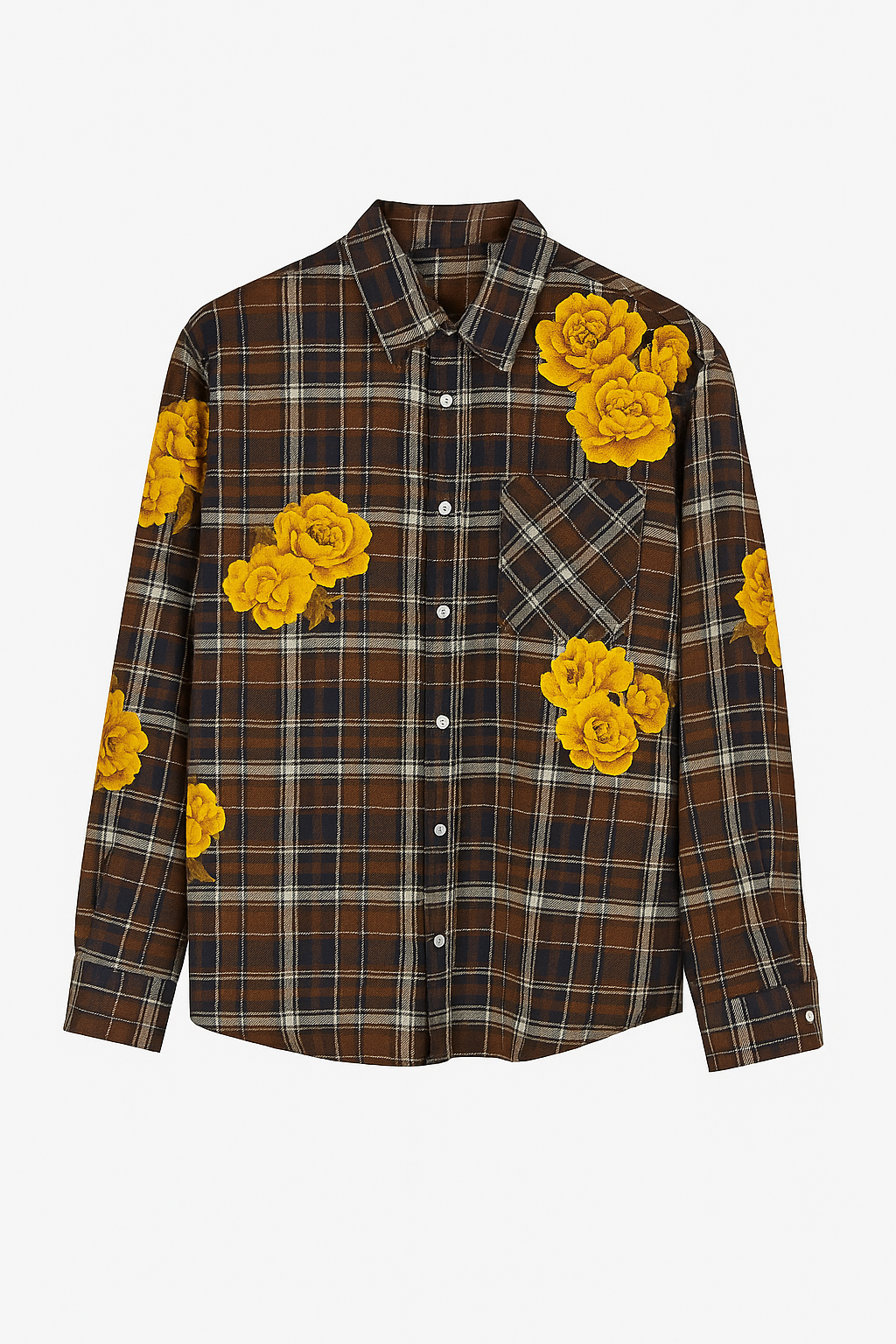 Camicia in flanella stampa 3D