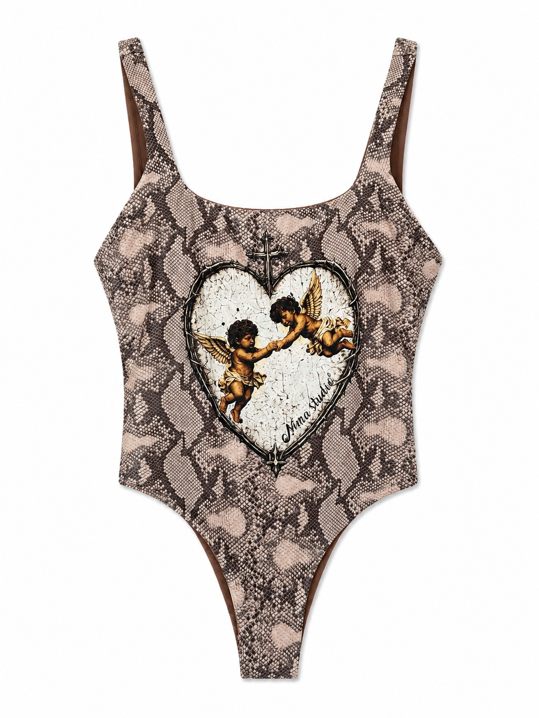 Costume con abito animalier