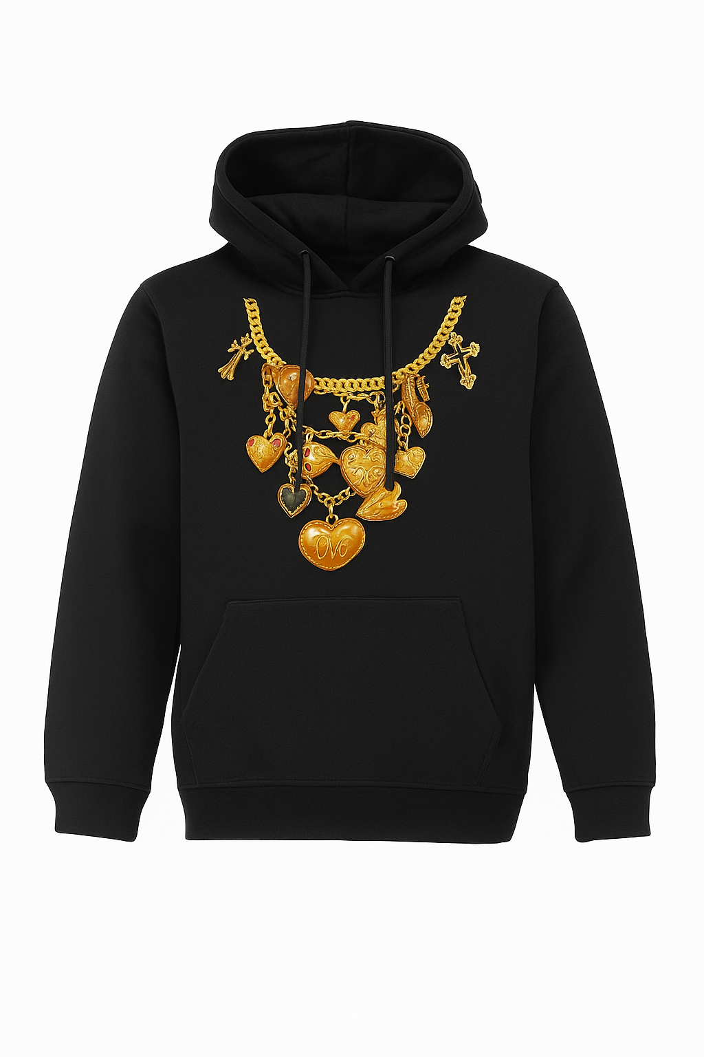 Felpa Gold con cappuccio