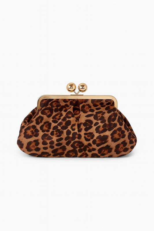 Alma clutch effetto maculato