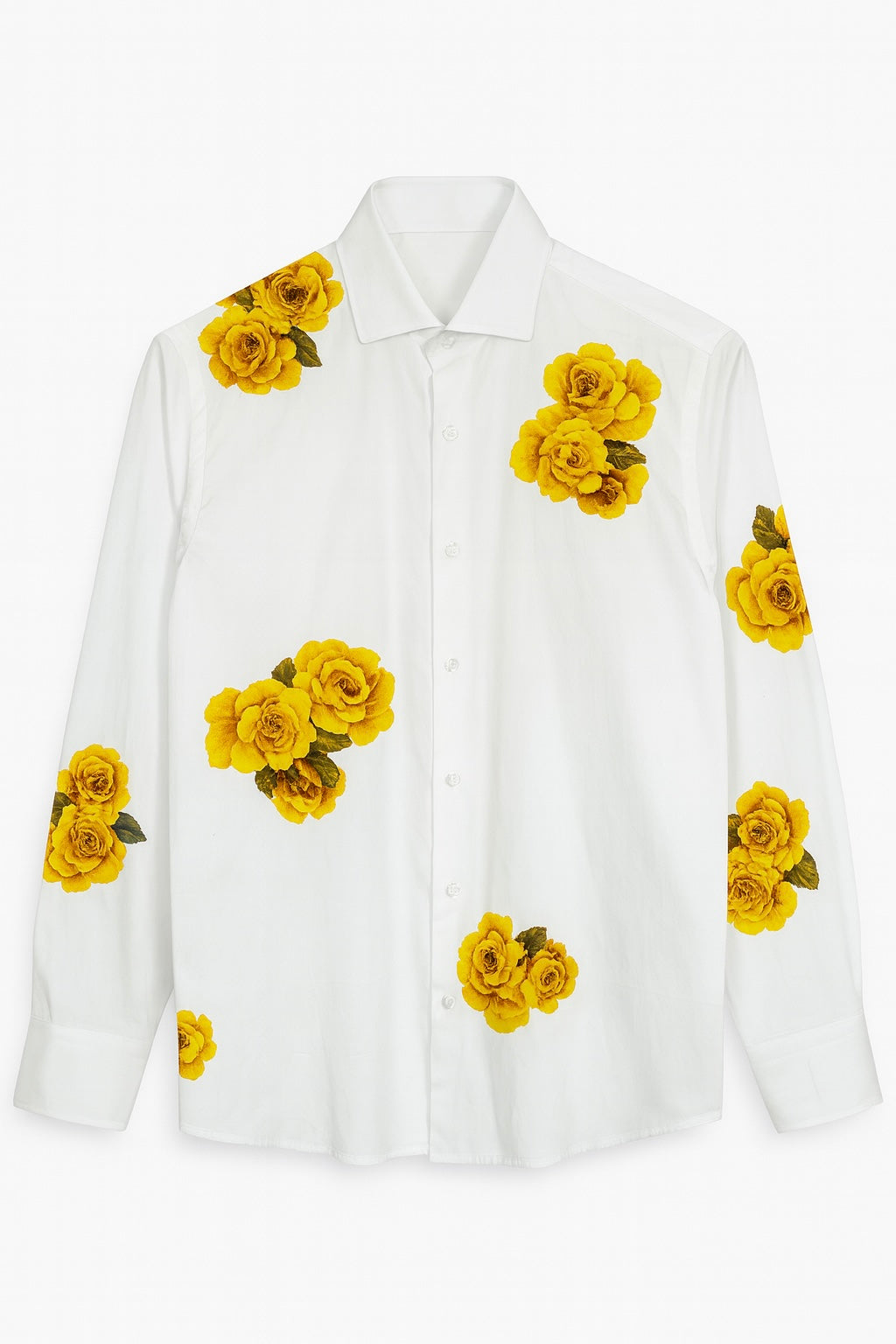 Camicia popeline stampa 3D