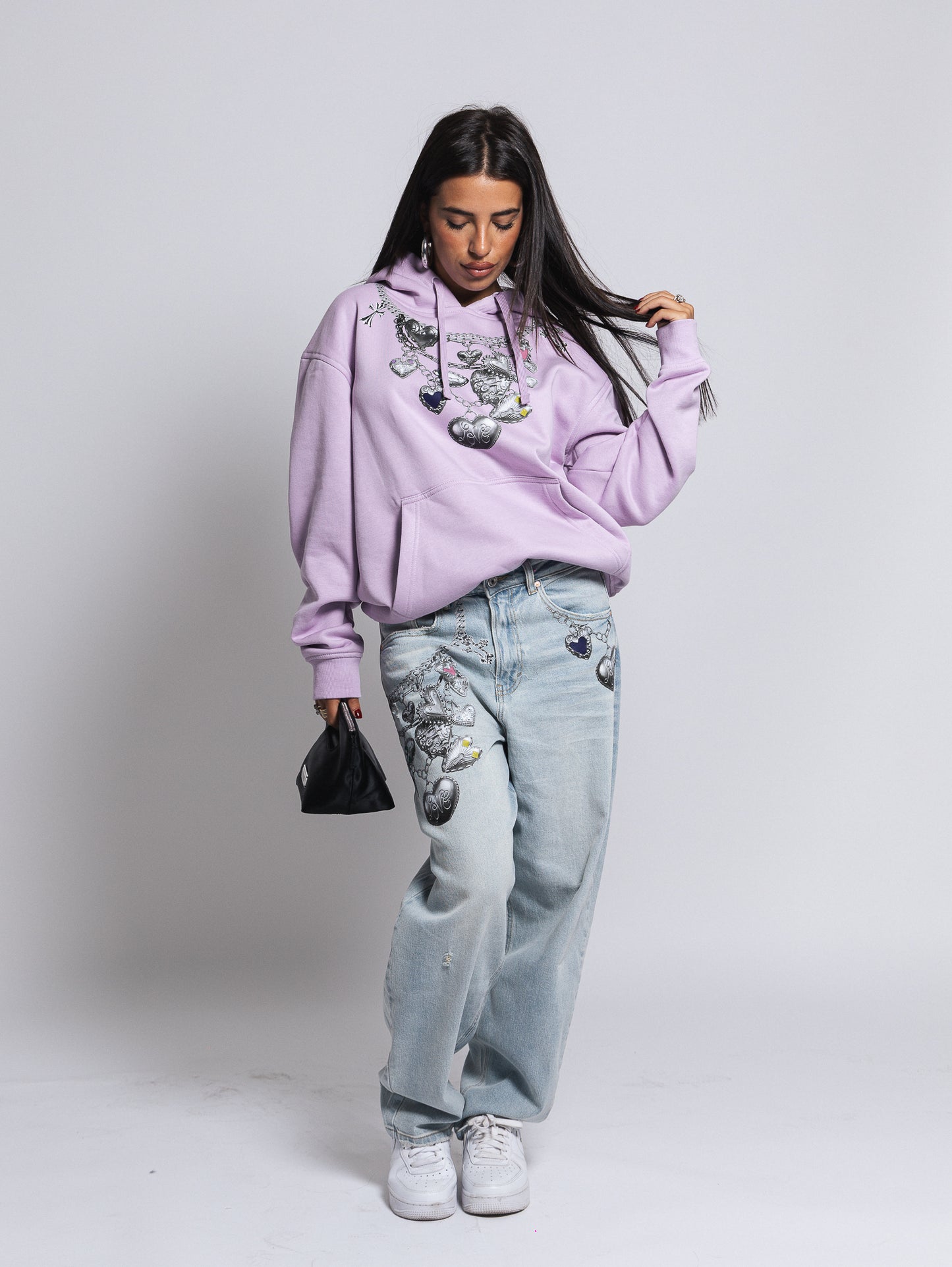 Denim catena silver