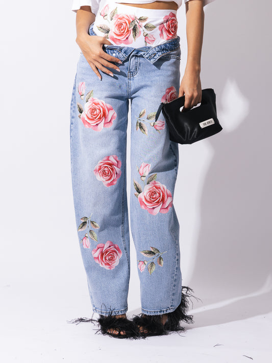Ballon “rose denim