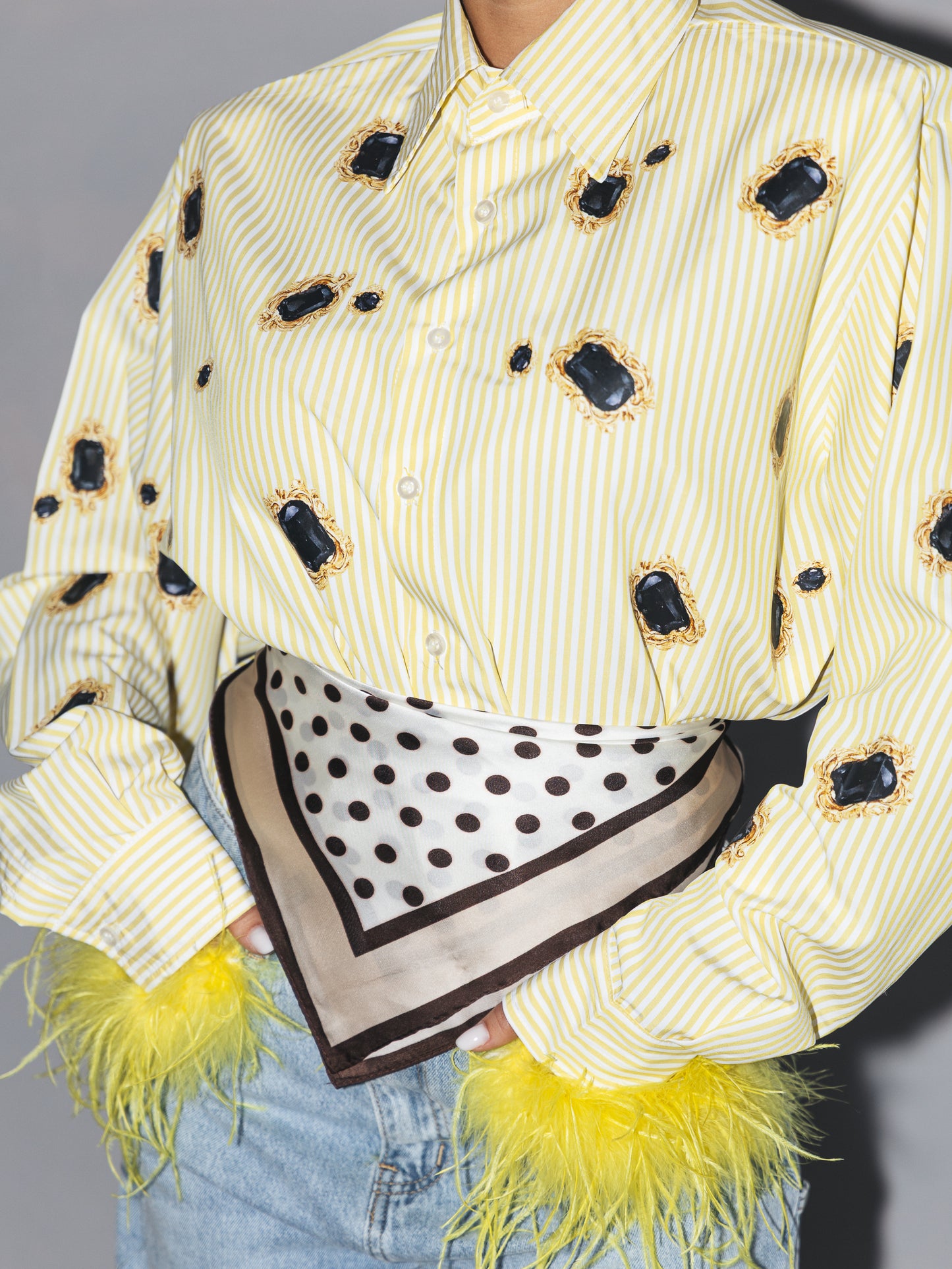 Camicia righe Divine Attitude