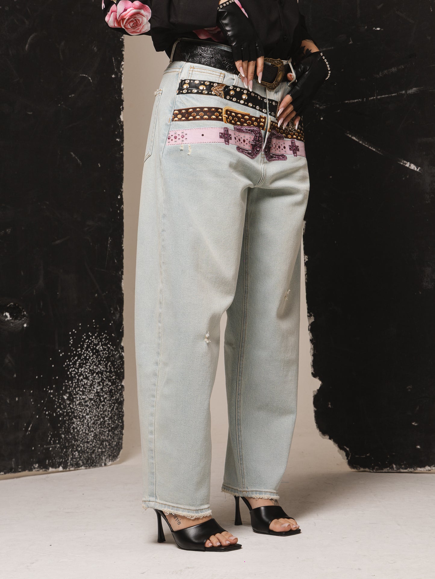 Denim soy santa cinture