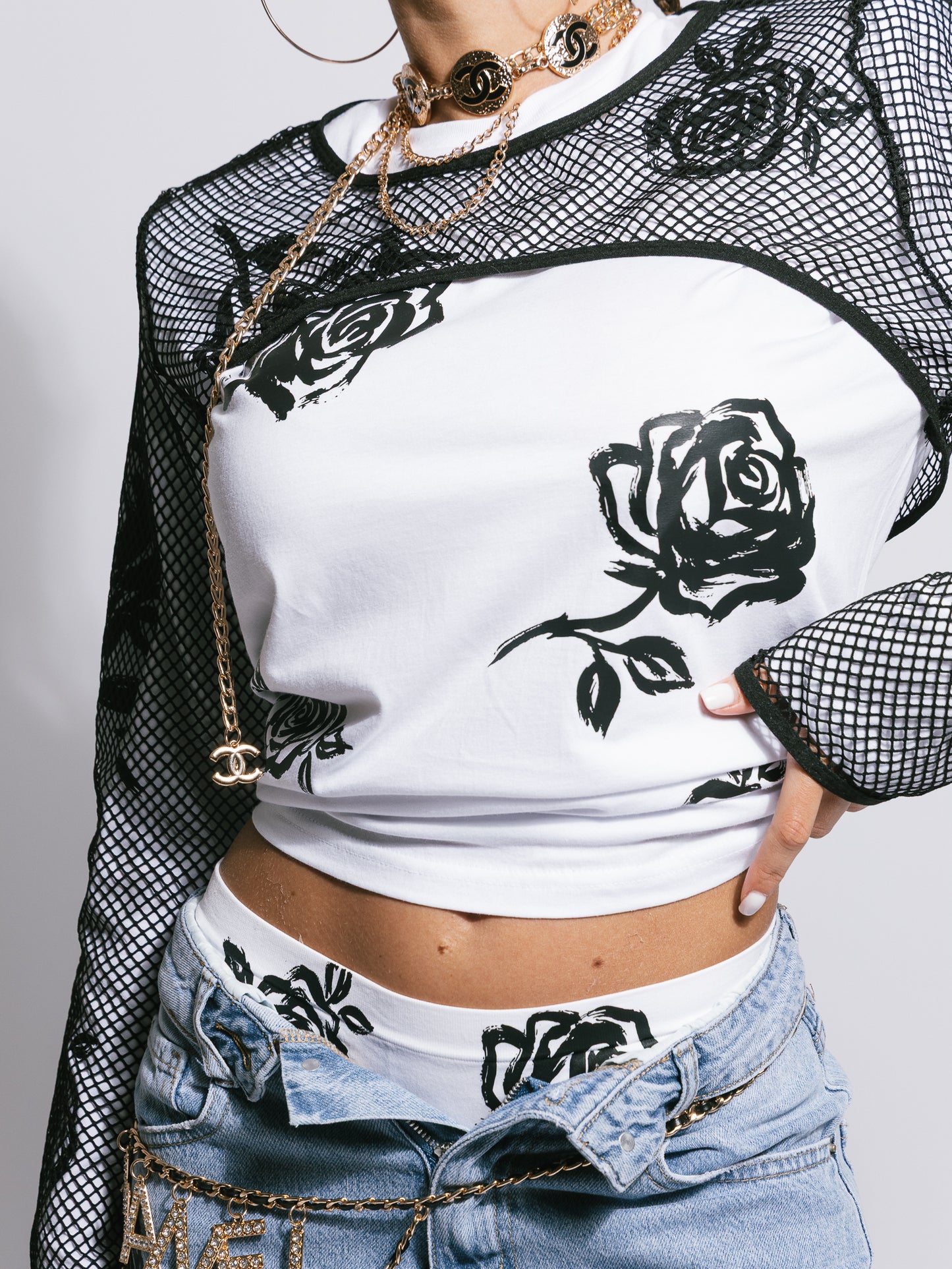 Slip Rose dipinte I❤️NIMA