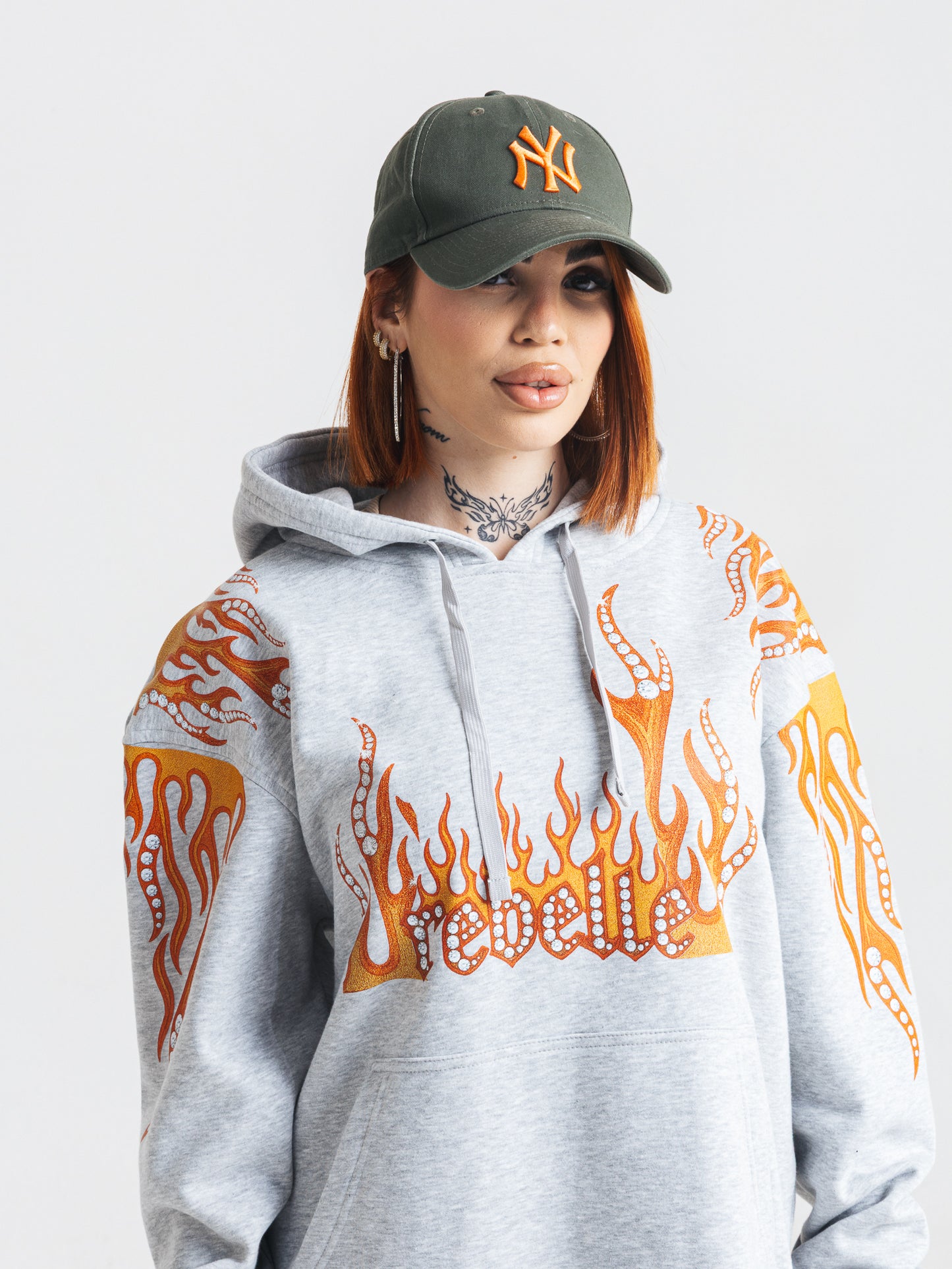 Box fiamme felpa + leggins