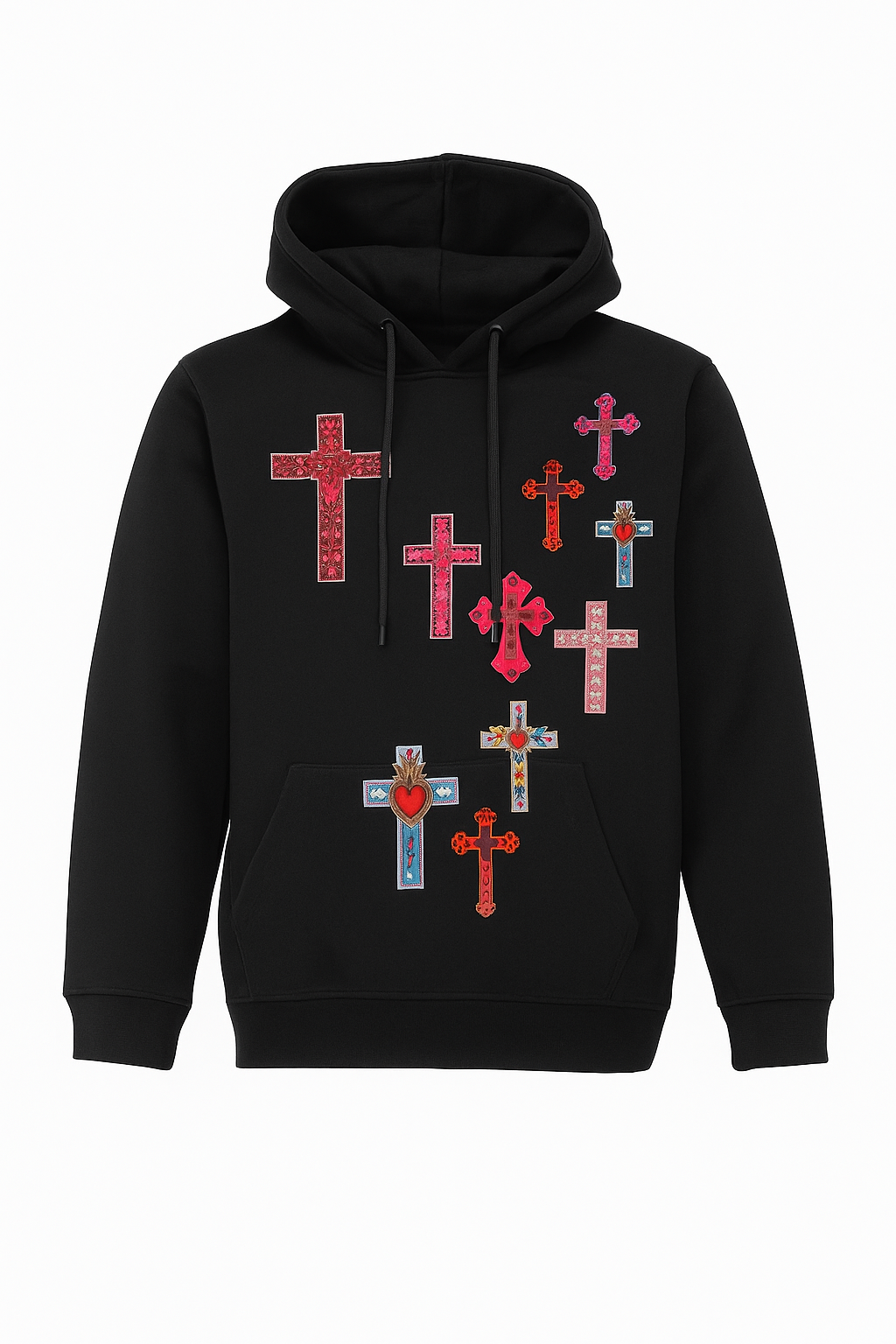 Felpa amen con cappuccio