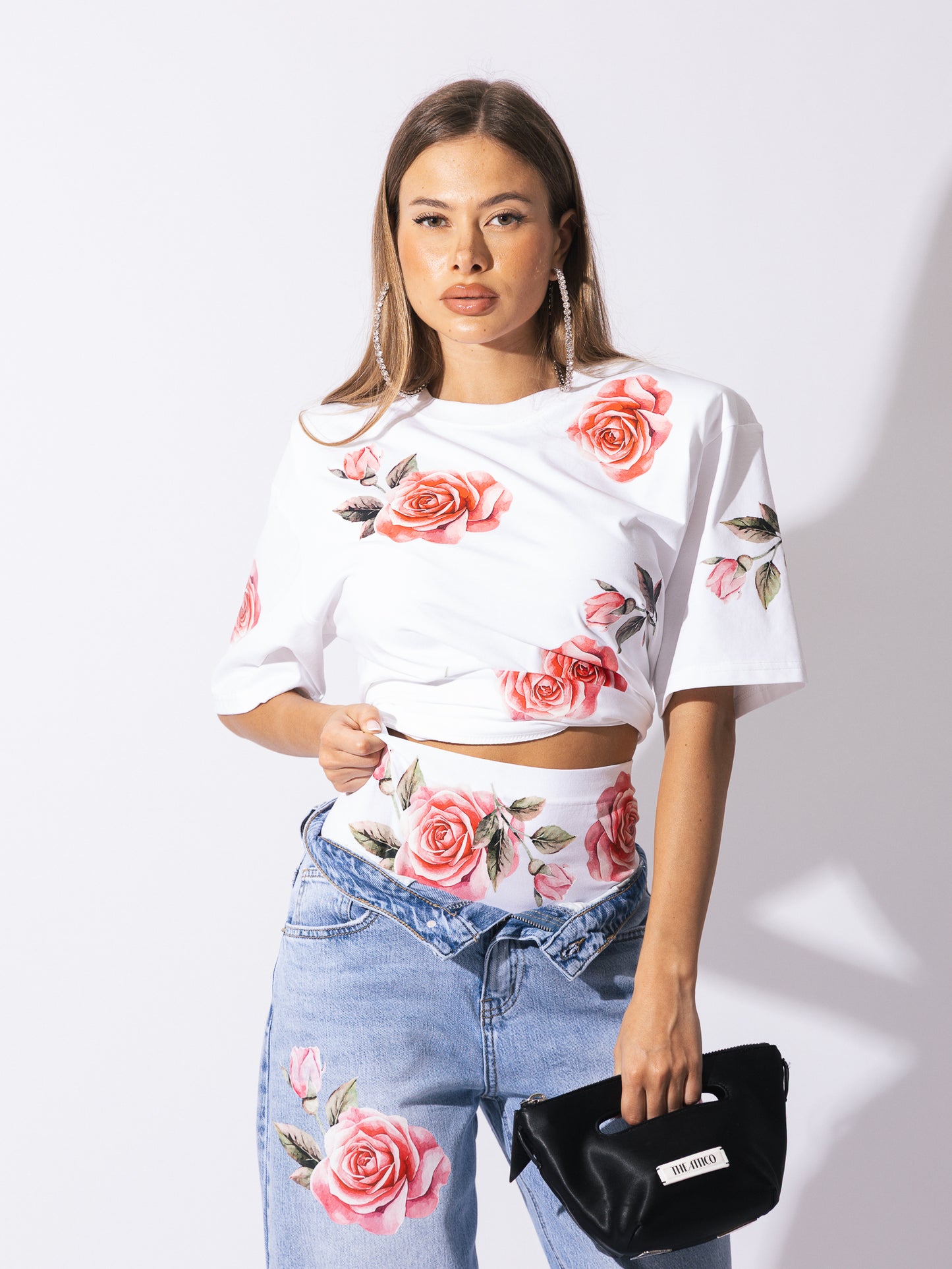 Slip stampa rose