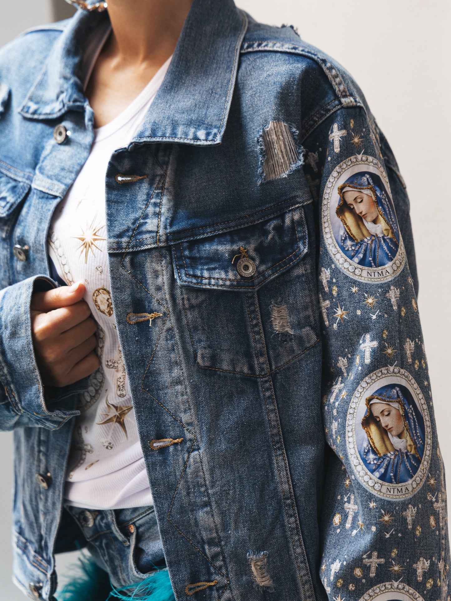 Giubbotto Denim mistic