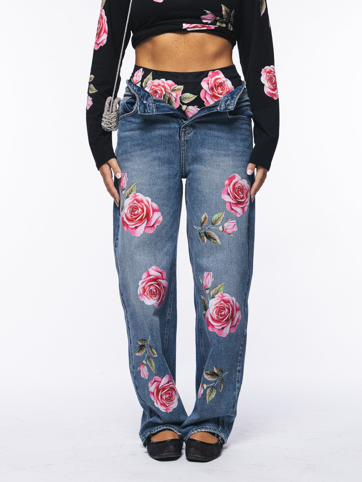 Ballon “rose denim