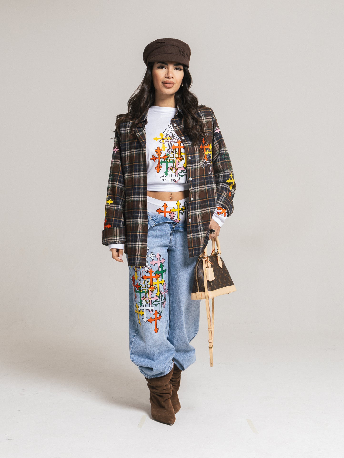 Ballon Denim chiaro soy santa