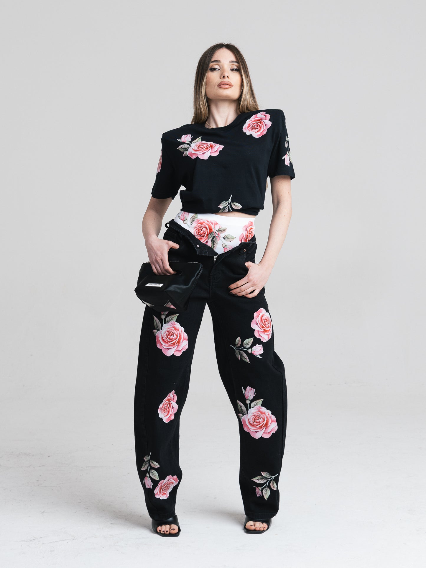 T-shirt Rose allprint