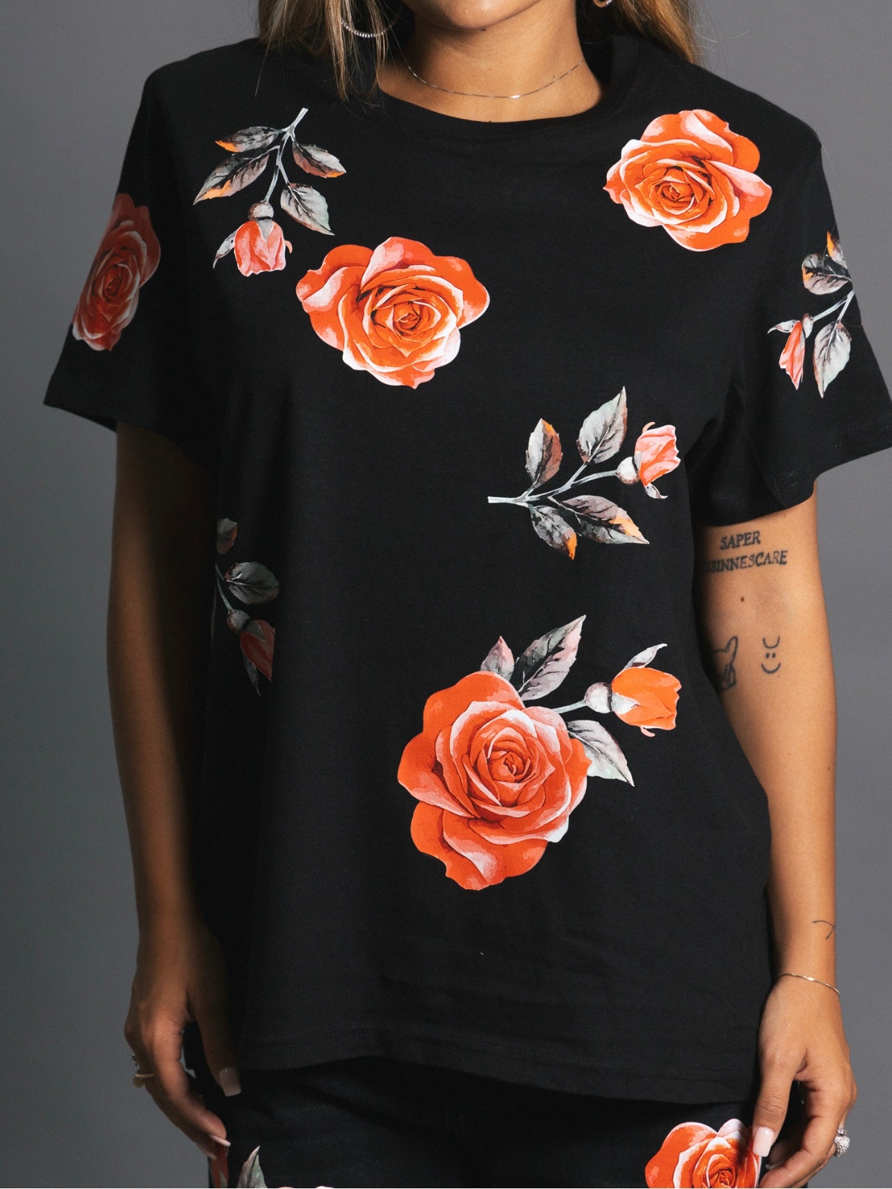 T-shirt Rose allprint