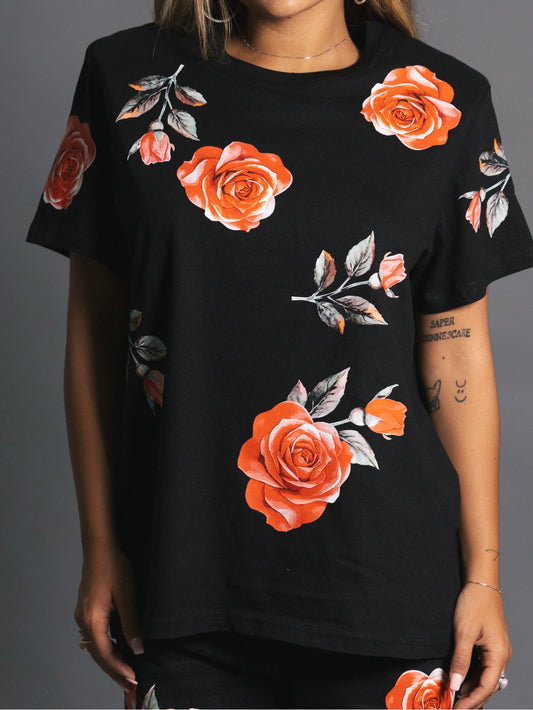 T-shirt Rose allprint