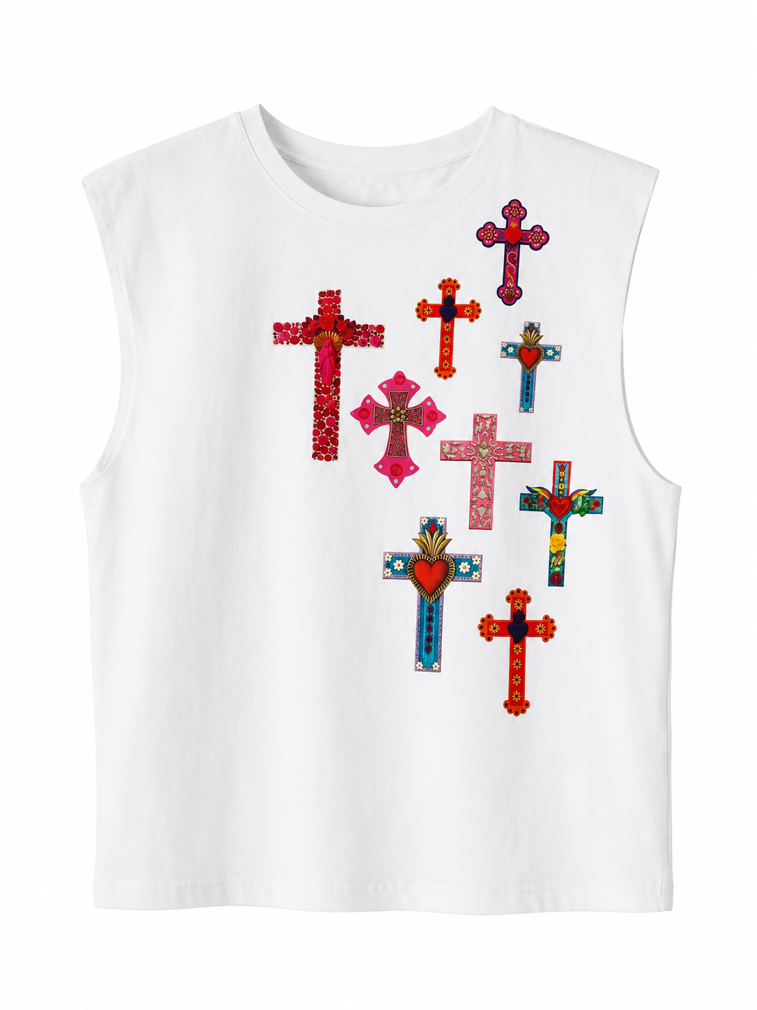T-shirt giro manica amen