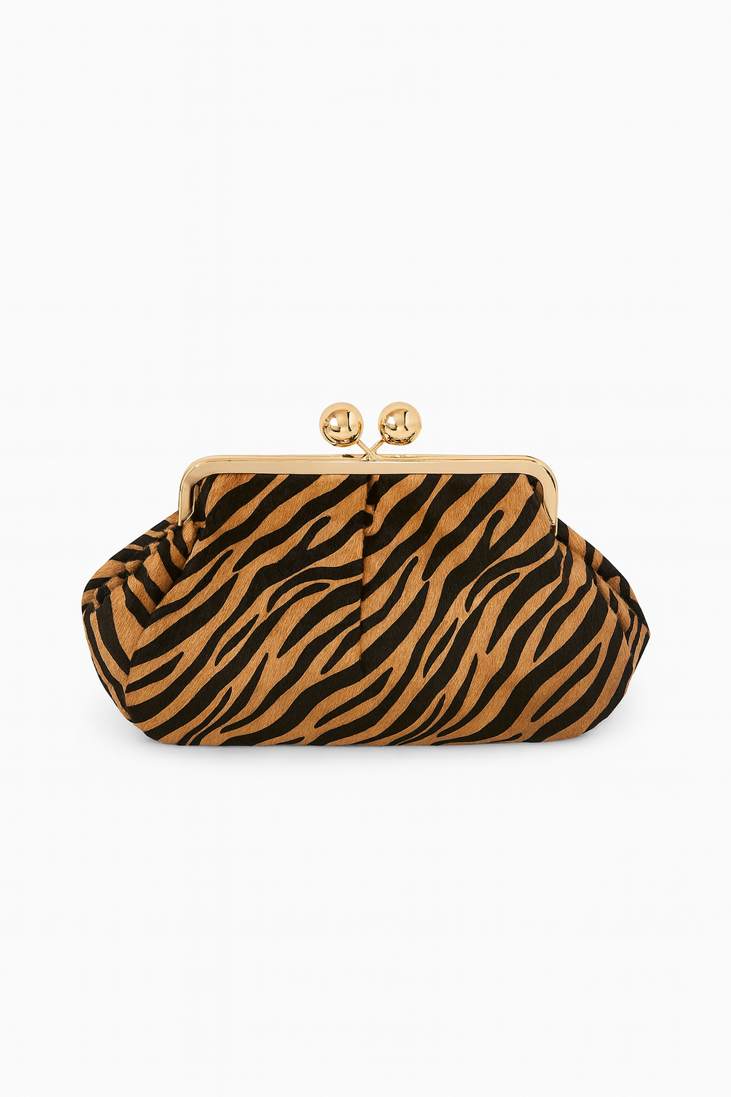 Alma clutch effetto zebra
