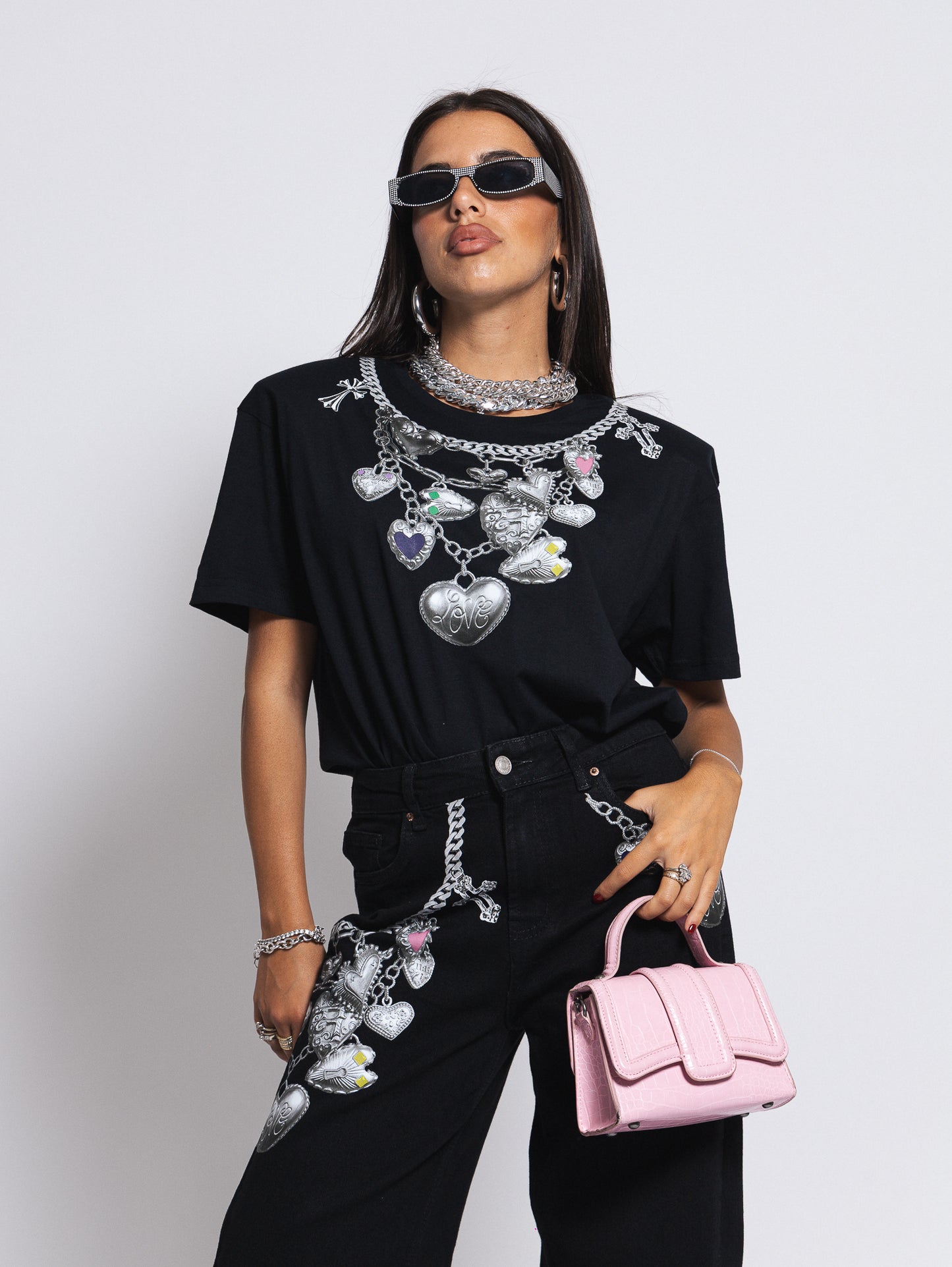 Tee catena silver