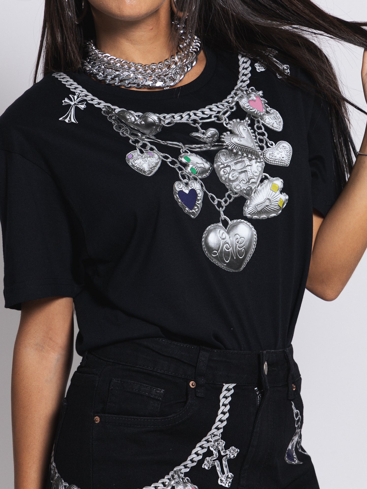 Tee catena silver