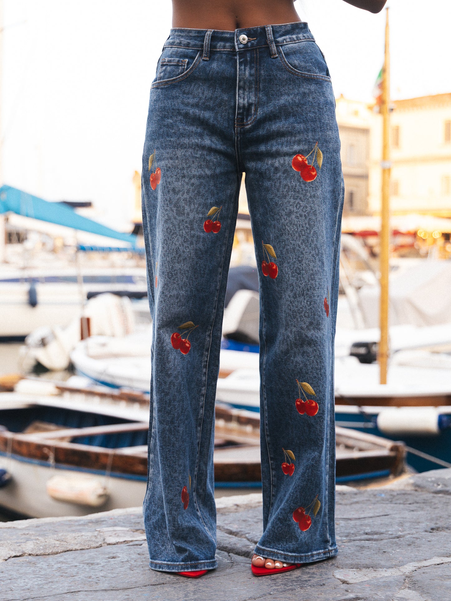 Denim cherry