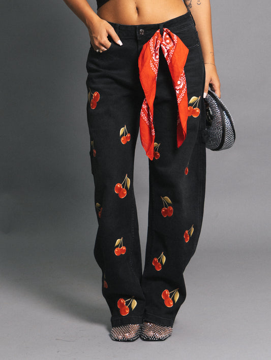 Ballon Cherry black