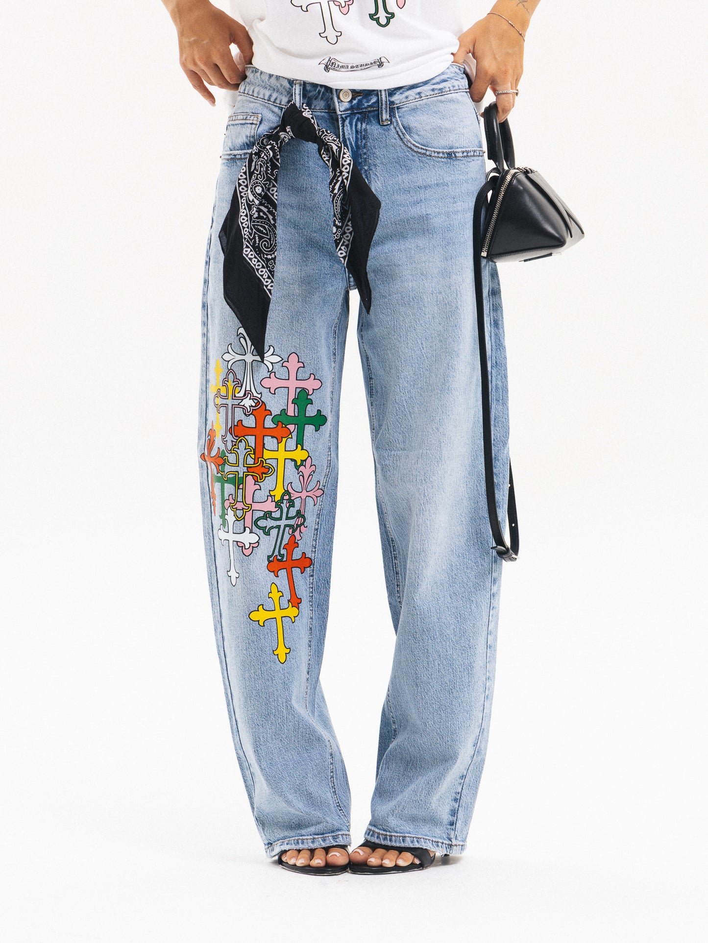 Ballon Denim  soy santa croci rosa