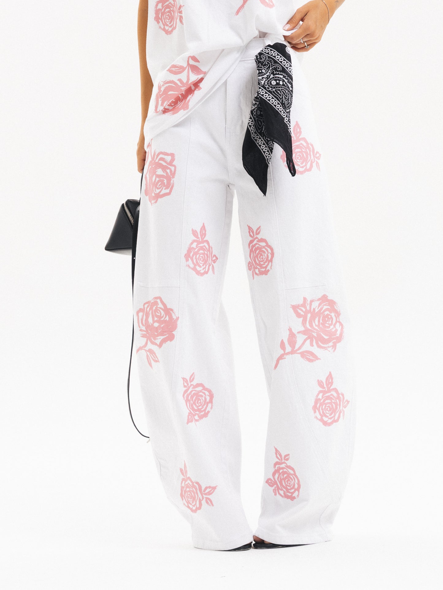 Denim rose dipinte I❤️NIMA