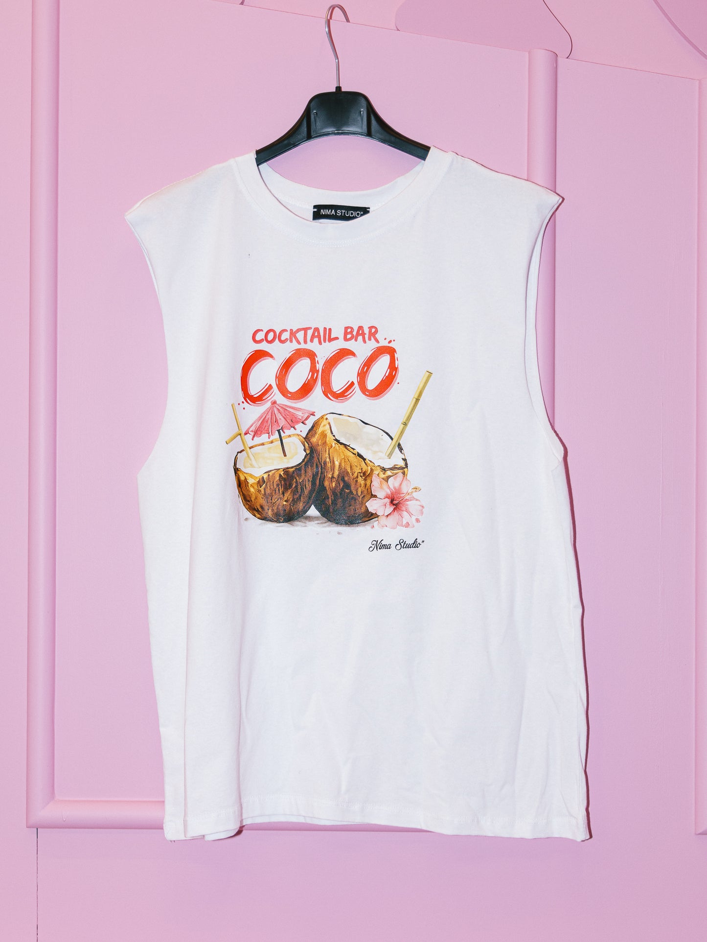 T-shirt giro maniche Nima cocktail
