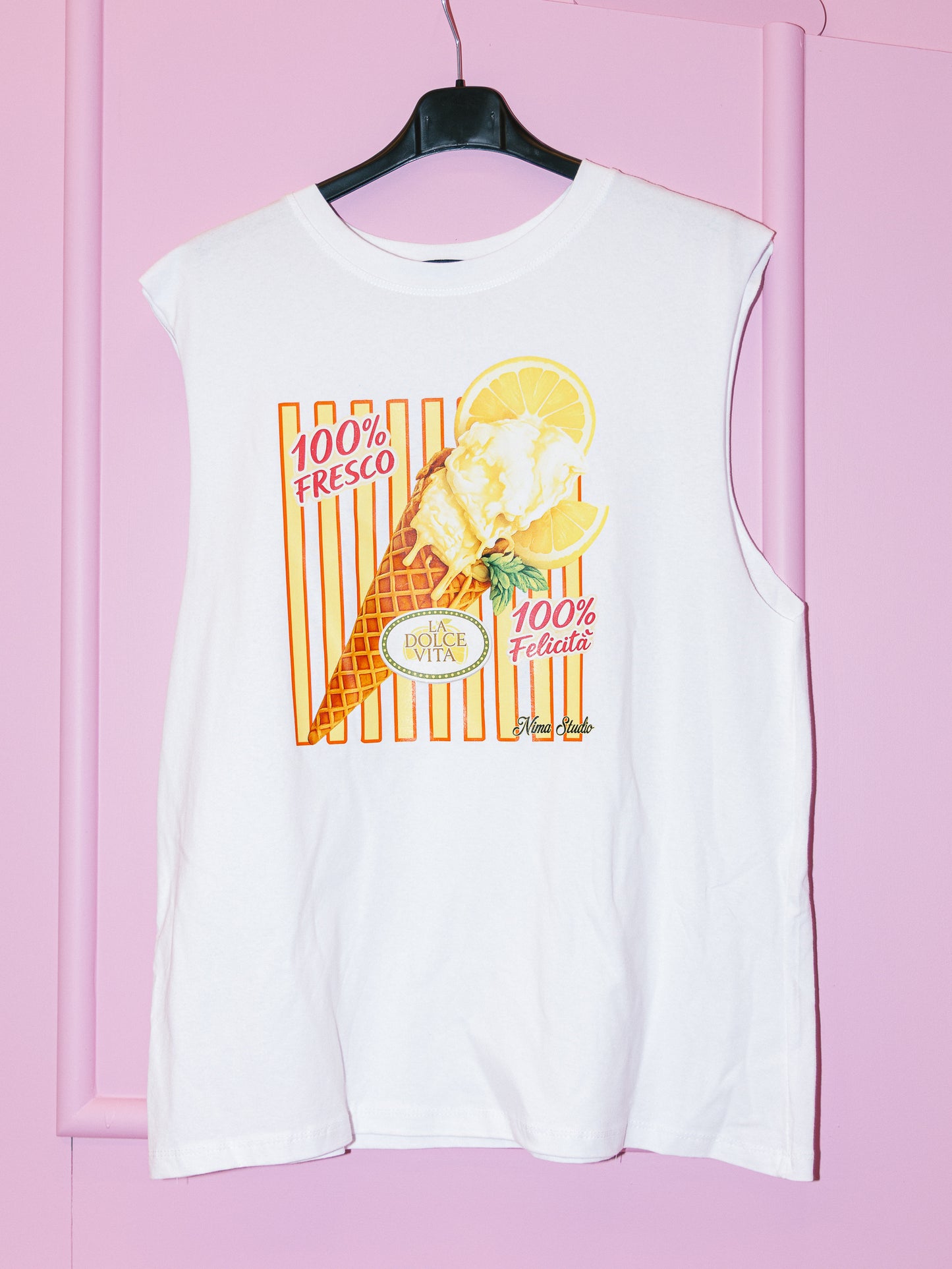 T-shirt giro maniche Nima cocktail