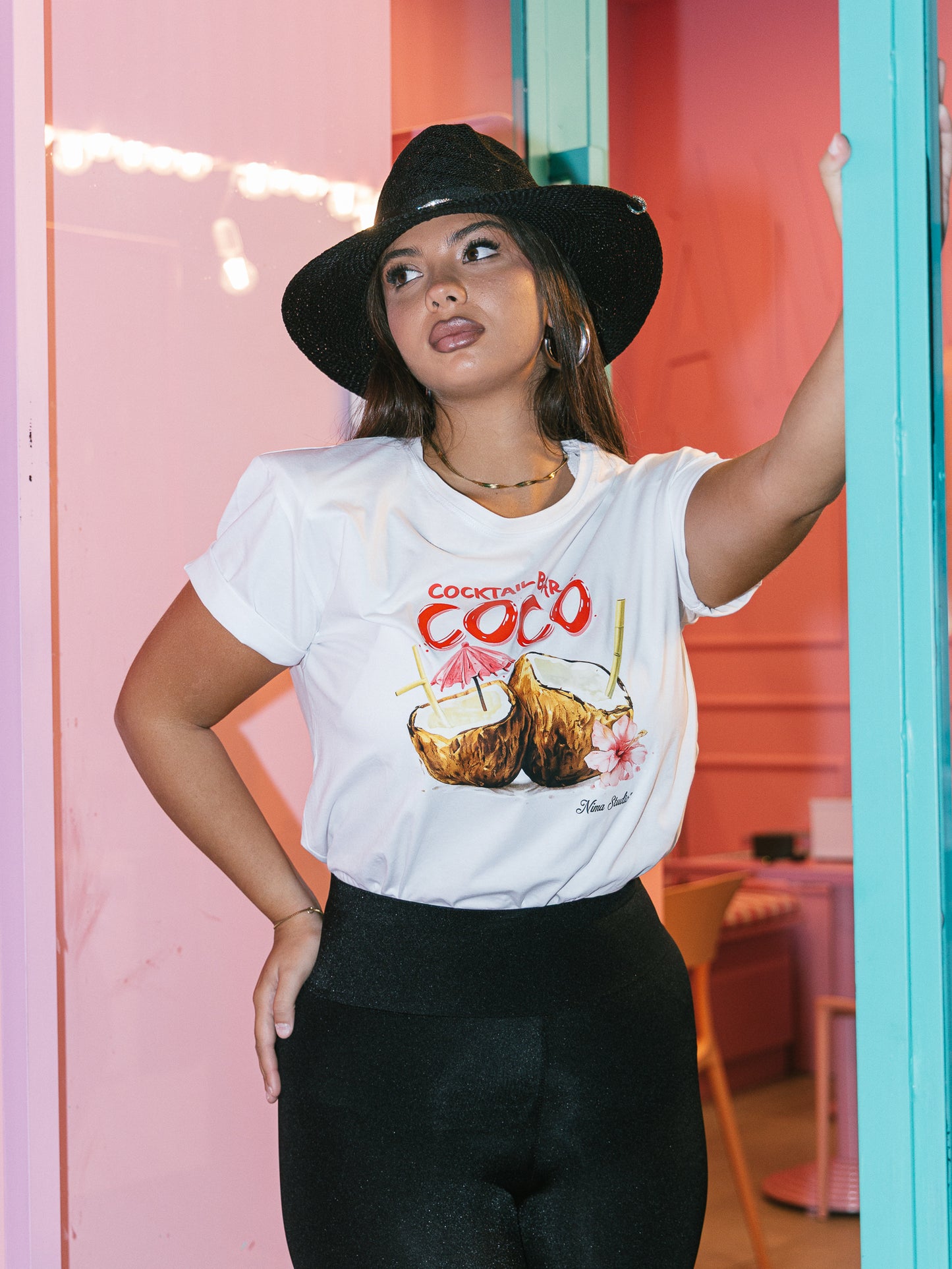 T-shirt Nima cocktail